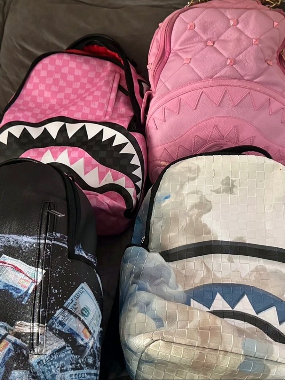 4 Sprayground bookbags (all limited edition)